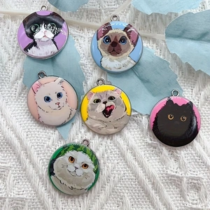10pcs cartoon animal cat ename - đánh giá và giá Party Supplies