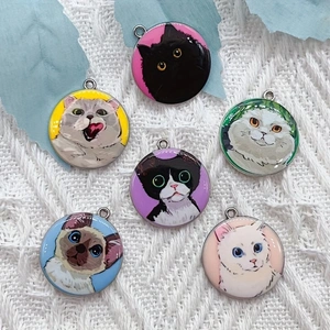 10pcs cartoon animal cat ename - đánh giá và giá Party Supplies