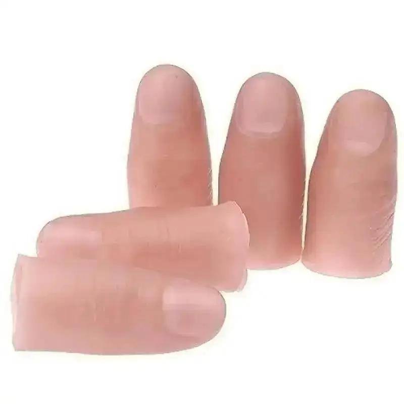 5Pcs/Set Hot Fakes Soft Thumb  - đánh giá và giá Thumb Tip Magic Trick Set