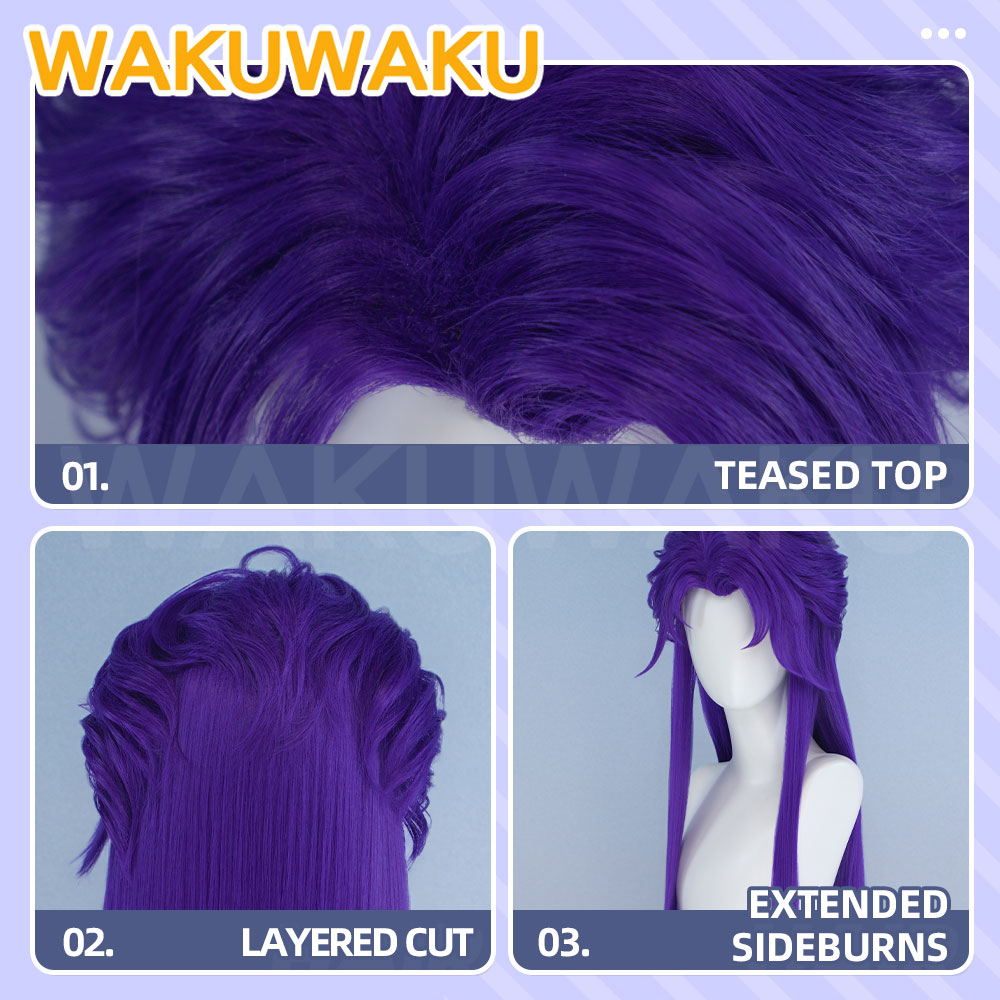 IN STOCK Jester Cosplay Wig Ga - đánh giá và giá Anime Cosplay Wig Heat Resistant