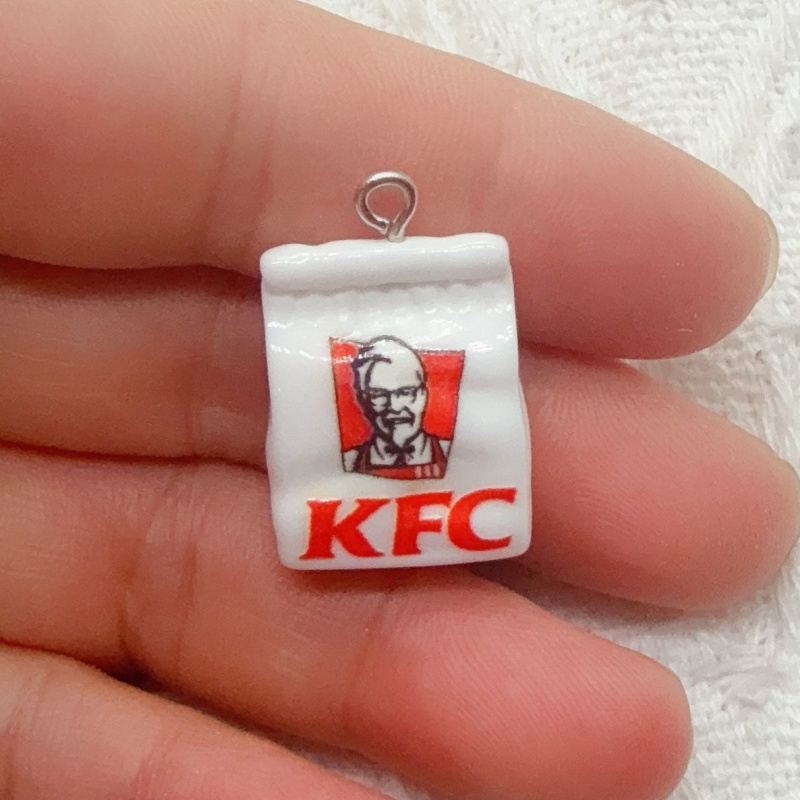 10pcs cartoon resin food bag k - đánh giá và giá Novelty Gifts