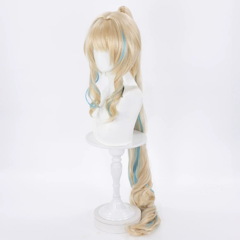 Game Genshin Impact Vesna Stri - đánh giá và giá Anime Cosplay Wig Heat Resistant