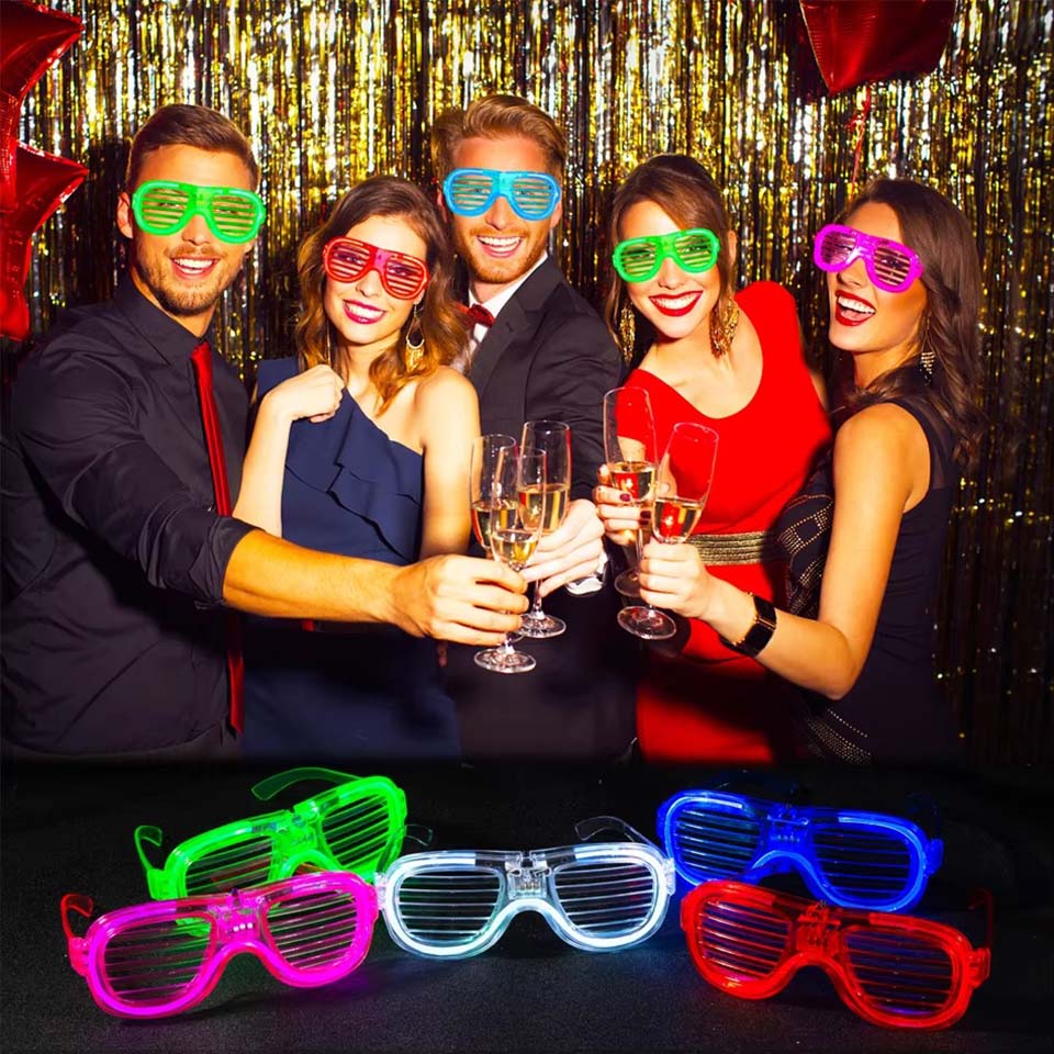 5-50 Pcs Light Up LED Glasses  - đánh giá và giá Glow In The Dark Party Glasses