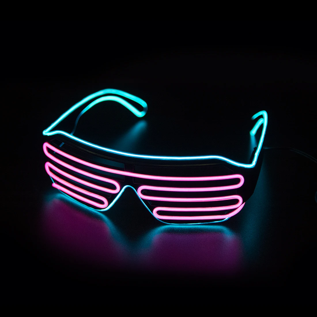 LED Glowing Glasses Gafas Lumi - đánh giá và giá Glow In The Dark Party Glasses