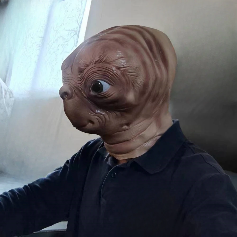 Realistic ET Alien Latex Mask  - đánh giá và giá Latex Alien Mask Realistic