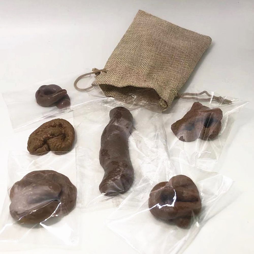 6Pcs Turd Mischief Tricky  Foo - đánh giá và giá Fake Poop Gag Gift