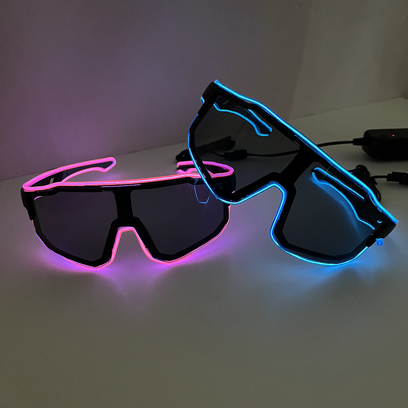 Cool Windproof LED Flashing Gl - đánh giá và giá Glow In The Dark Party Glasses