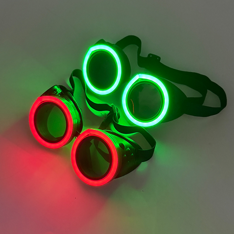 New arrive Round Shape LED Lum - đánh giá và giá Glow In The Dark Party Glasses
