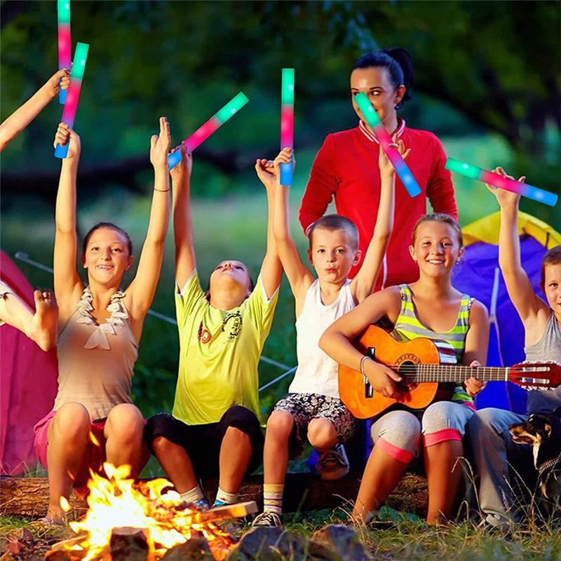 【Big Deal】Glow Sticks Bulk, LE - đánh giá và giá Flashing Led Foam Sticks Party