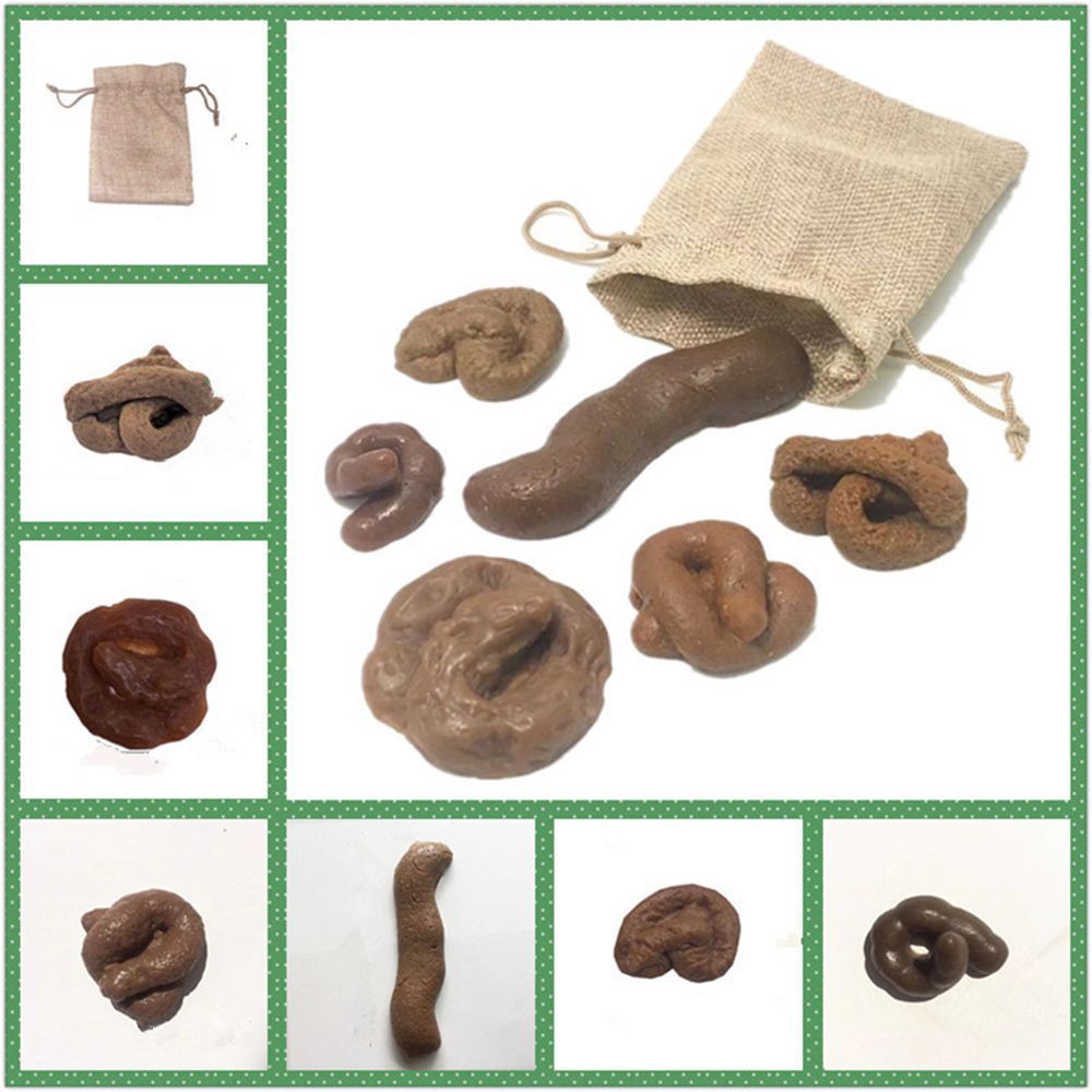 6Pcs Turd Tricky  Fool's Holid - đánh giá và giá Fake Poop Gag Gift