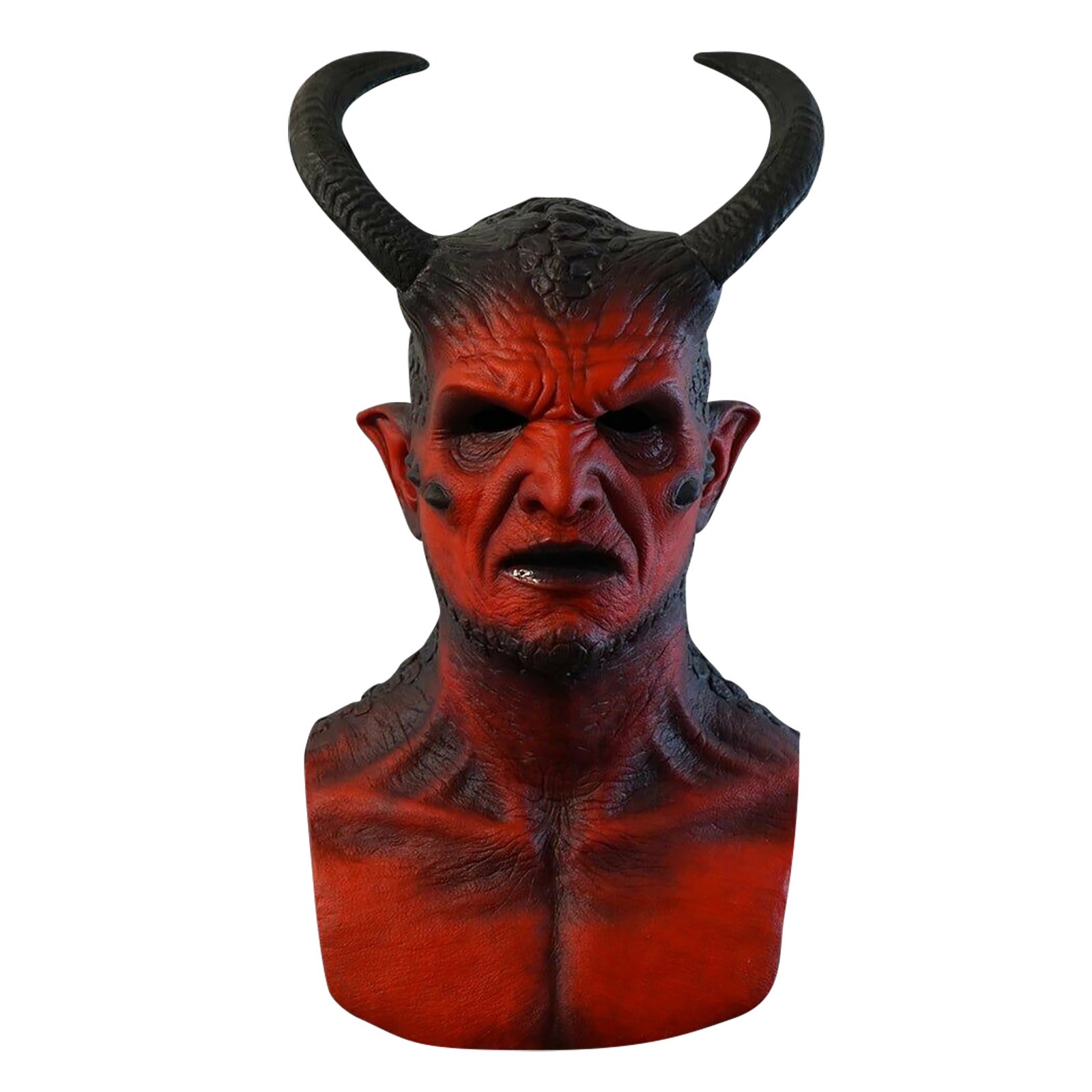 kari-Demon Latex Mask Devil Re - đánh giá và giá Prank Toys