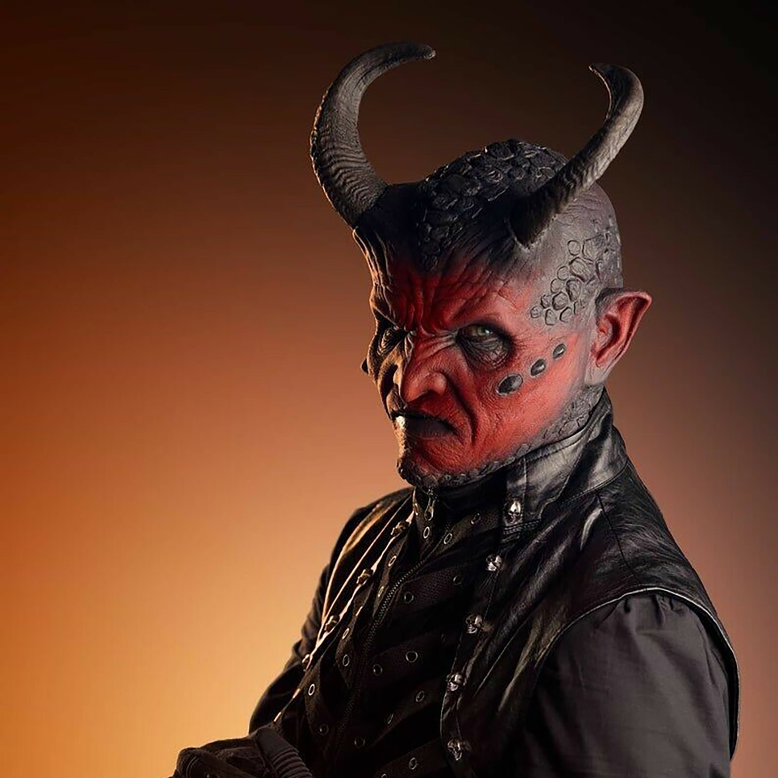kari-Demon Latex Mask Devil Re - đánh giá và giá Prank Toys