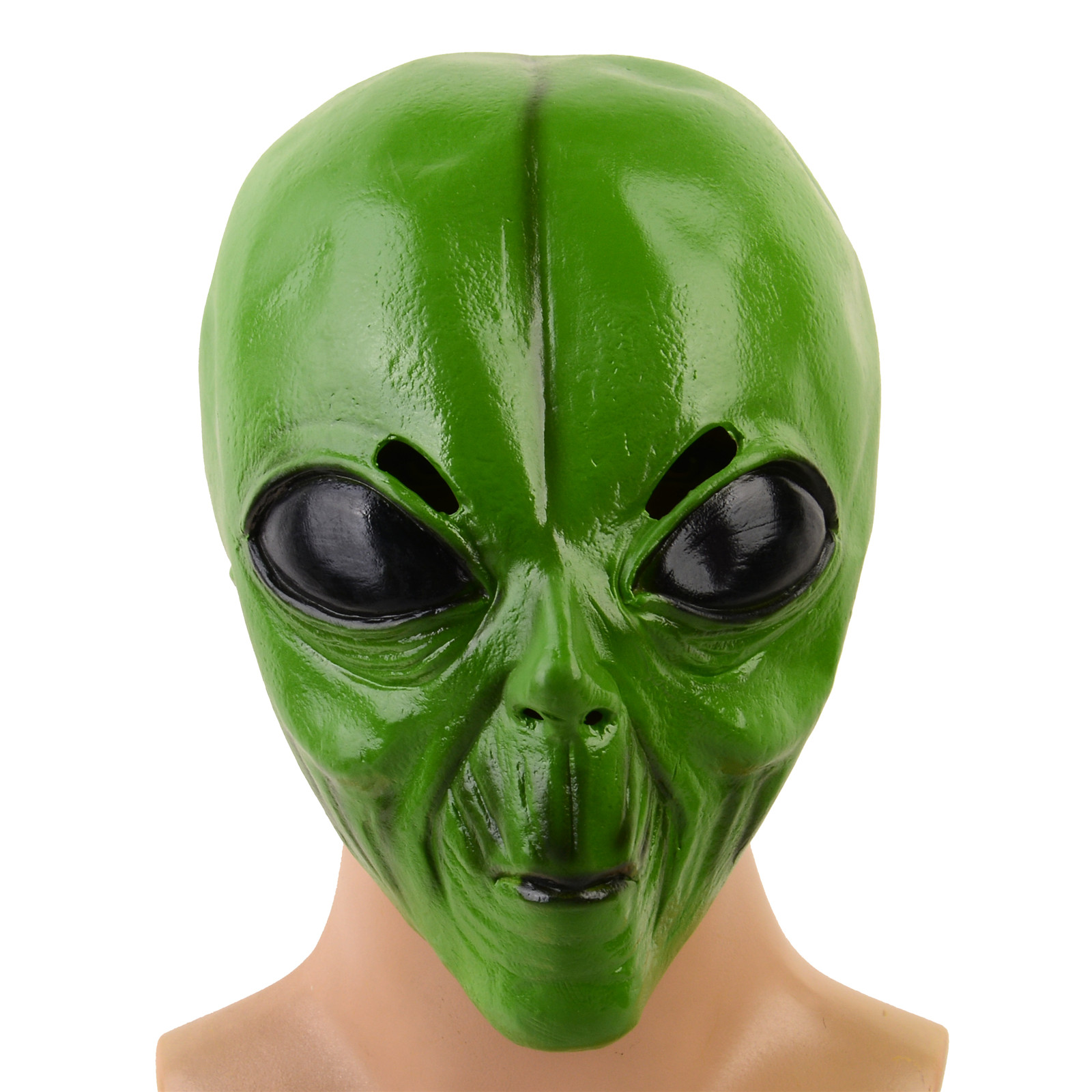 1pc Realistic Latex Green Alie - đánh giá và giá Latex Alien Mask Realistic