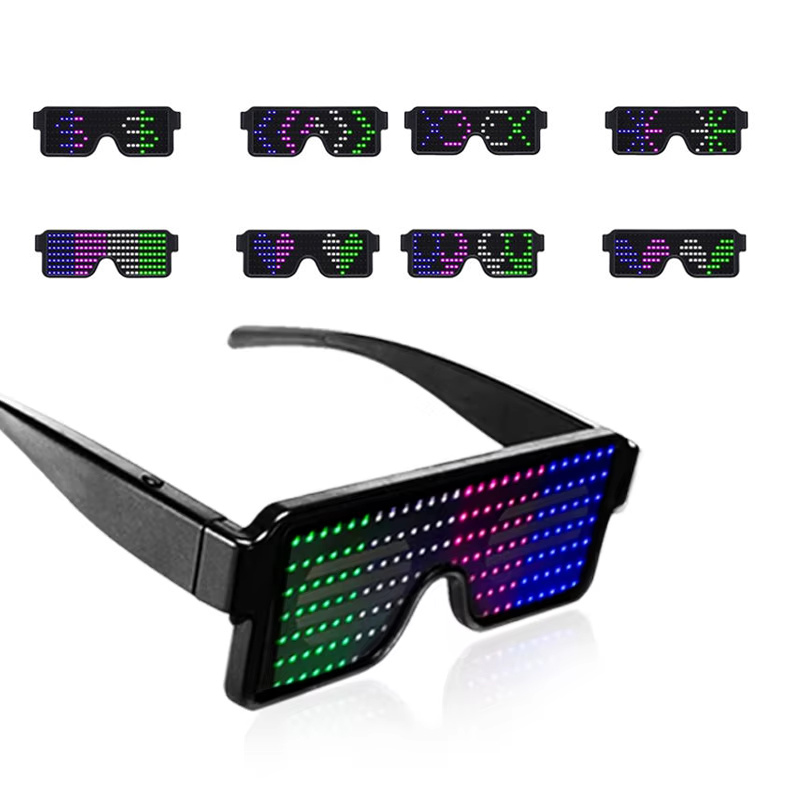LED Glasses Light Up Dynamic P - đánh giá và giá Glow In The Dark Party Glasses