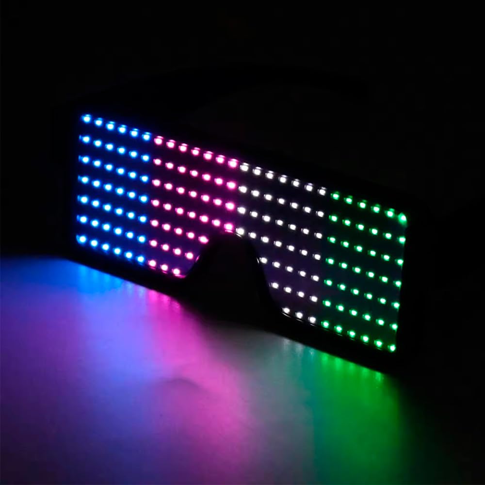 LED Glasses Light Up Dynamic P - đánh giá và giá Glow In The Dark Party Glasses