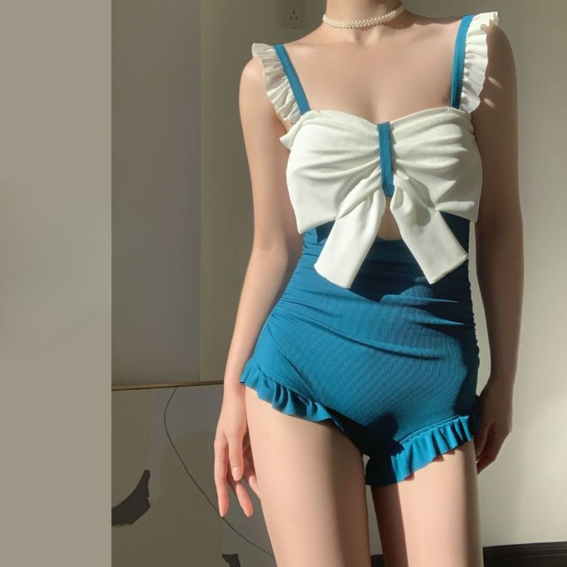Cute Bowknot Detail Swimwear L - đánh giá và giá Costumes