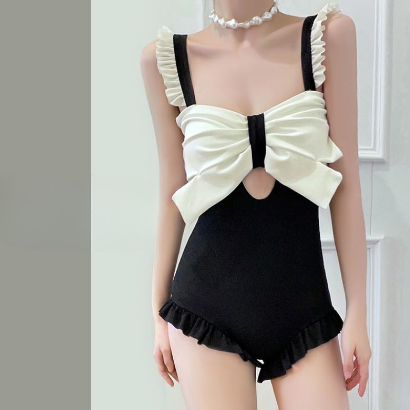 Cute Bowknot Detail Swimwear L - đánh giá và giá Costumes