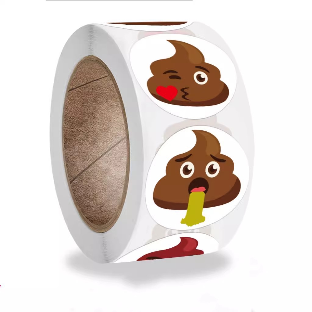 100-500pcs Funny Poop Cartoon  - đánh giá và giá Prank Toys
