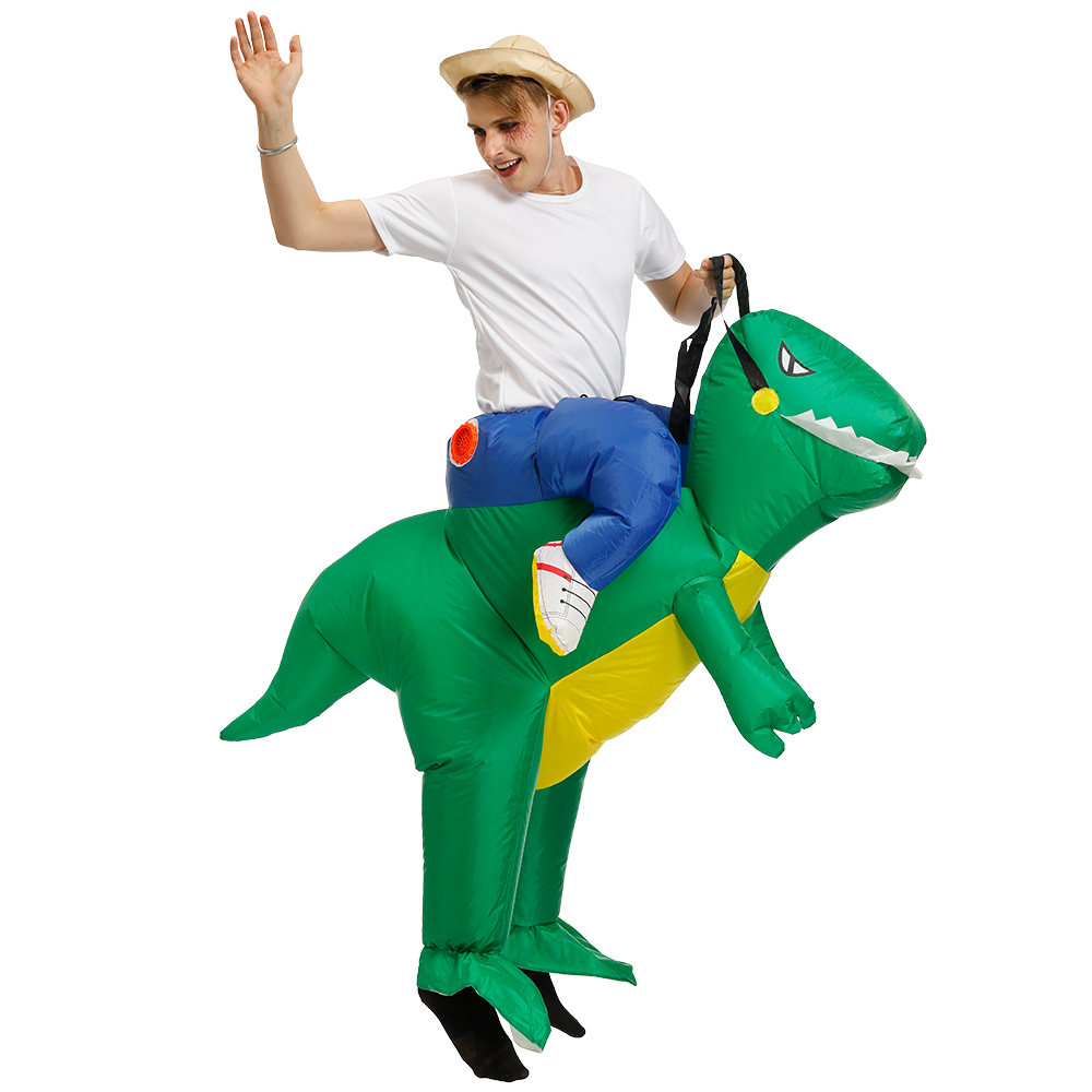 Halloween dinosaur inflatable  - đánh giá và giá Inflatable Dinosaur Costume Adult