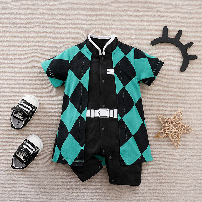 Baby Romper 100% Cotton Summer - đánh giá và giá Spiderman Jumpsuit Kids