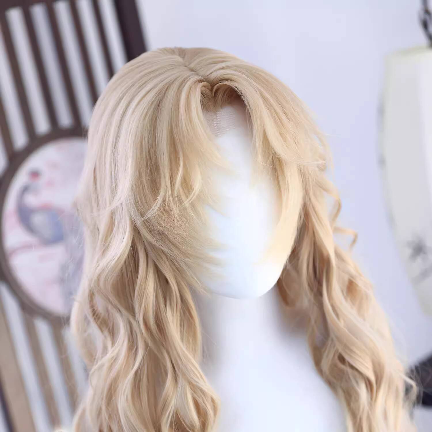 Vermouth Berumotto Styled Wig  - đánh giá và giá Anime Cosplay Wig Heat Resistant