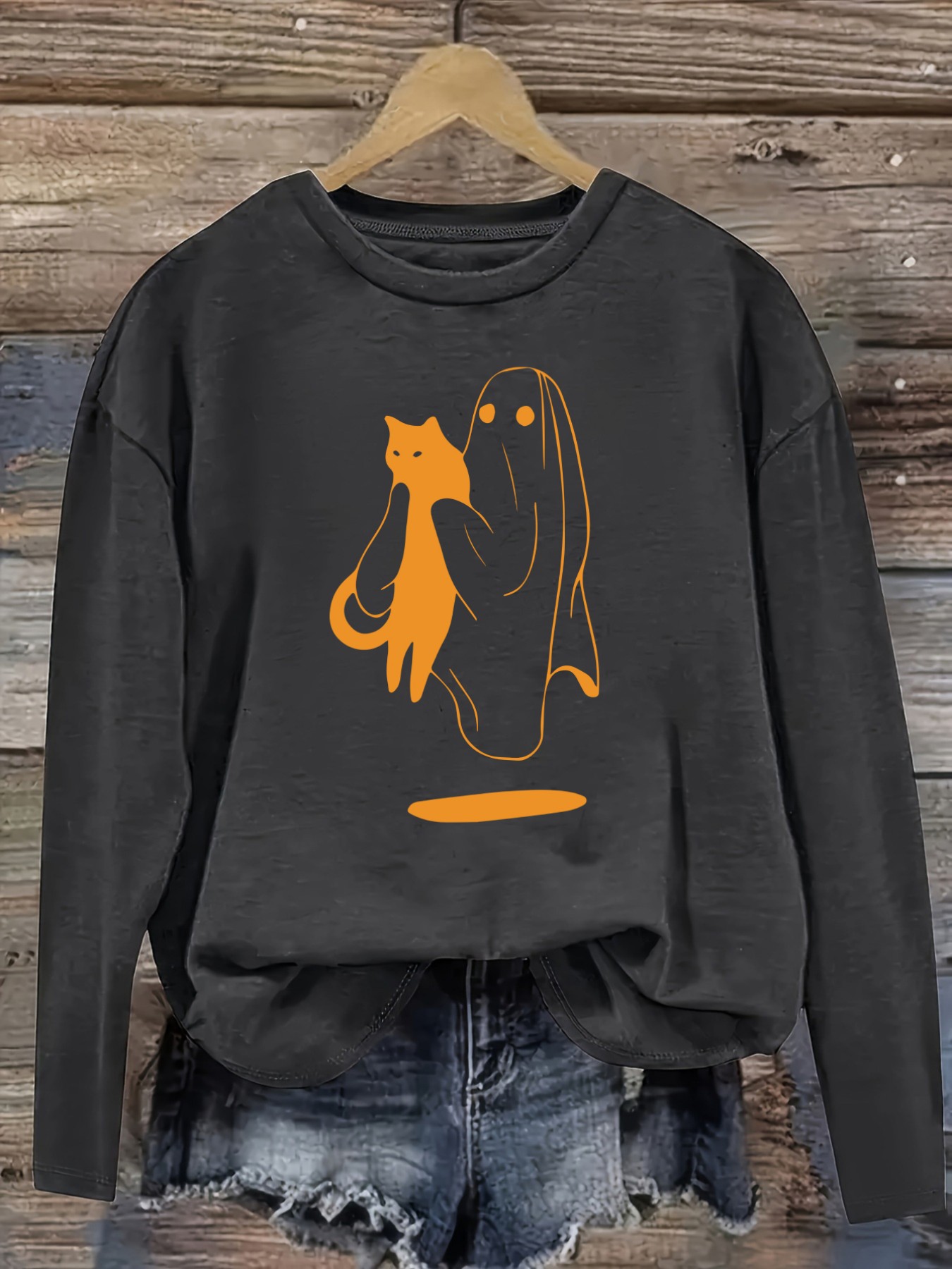Women's Casual Long Sleeve Cre - đánh giá và giá Costumes