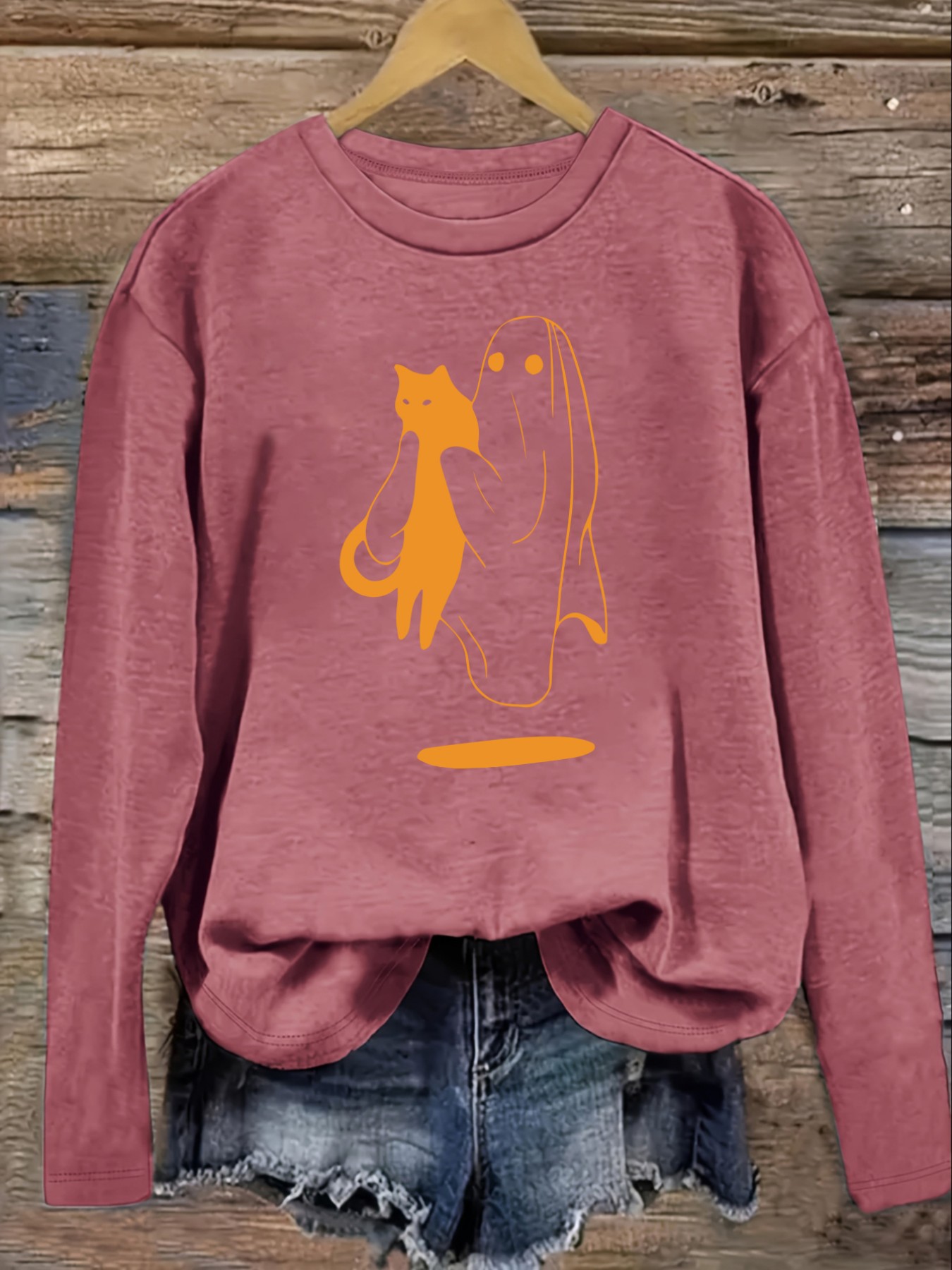 Women's Casual Long Sleeve Cre - đánh giá và giá Costumes