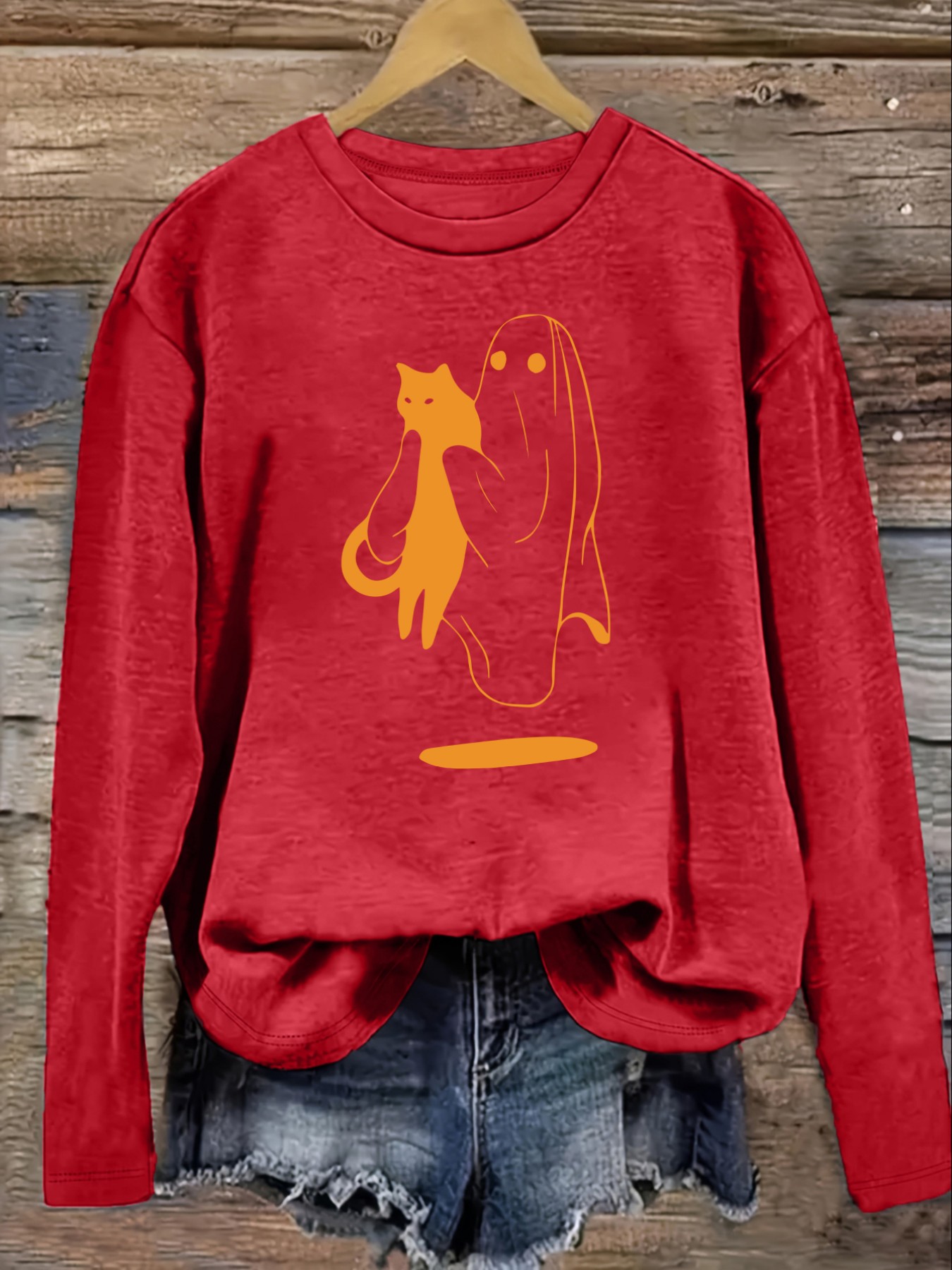 Women's Casual Long Sleeve Cre - đánh giá và giá Costumes