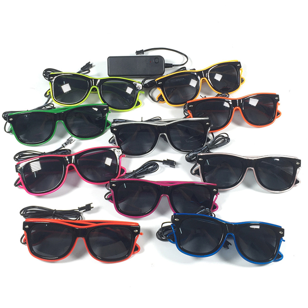 1PC Flashing EL Wire Led Glass - đánh giá và giá Glow In The Dark Party Glasses