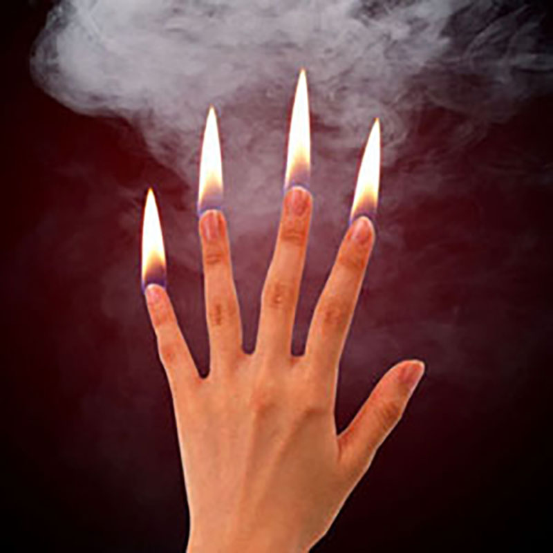 4Pcs/set Finger Fire Magic Tri - đánh giá và giá Thumb Tip Magic Trick Set