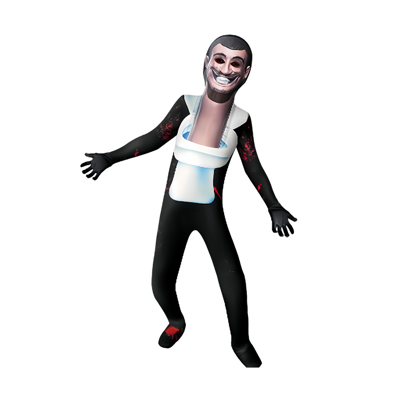 Halloween Skibidi Toilet Titan - đánh giá và giá Spiderman Jumpsuit Kids