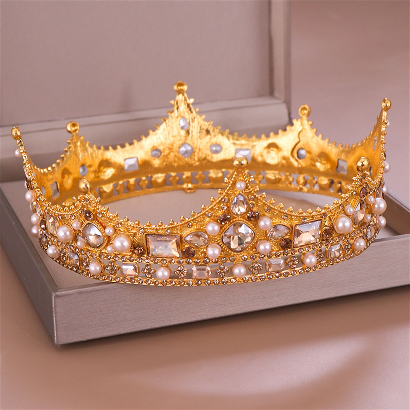 Bridal Crown Rhinestone Tiara  - đánh giá và giá Party Supplies