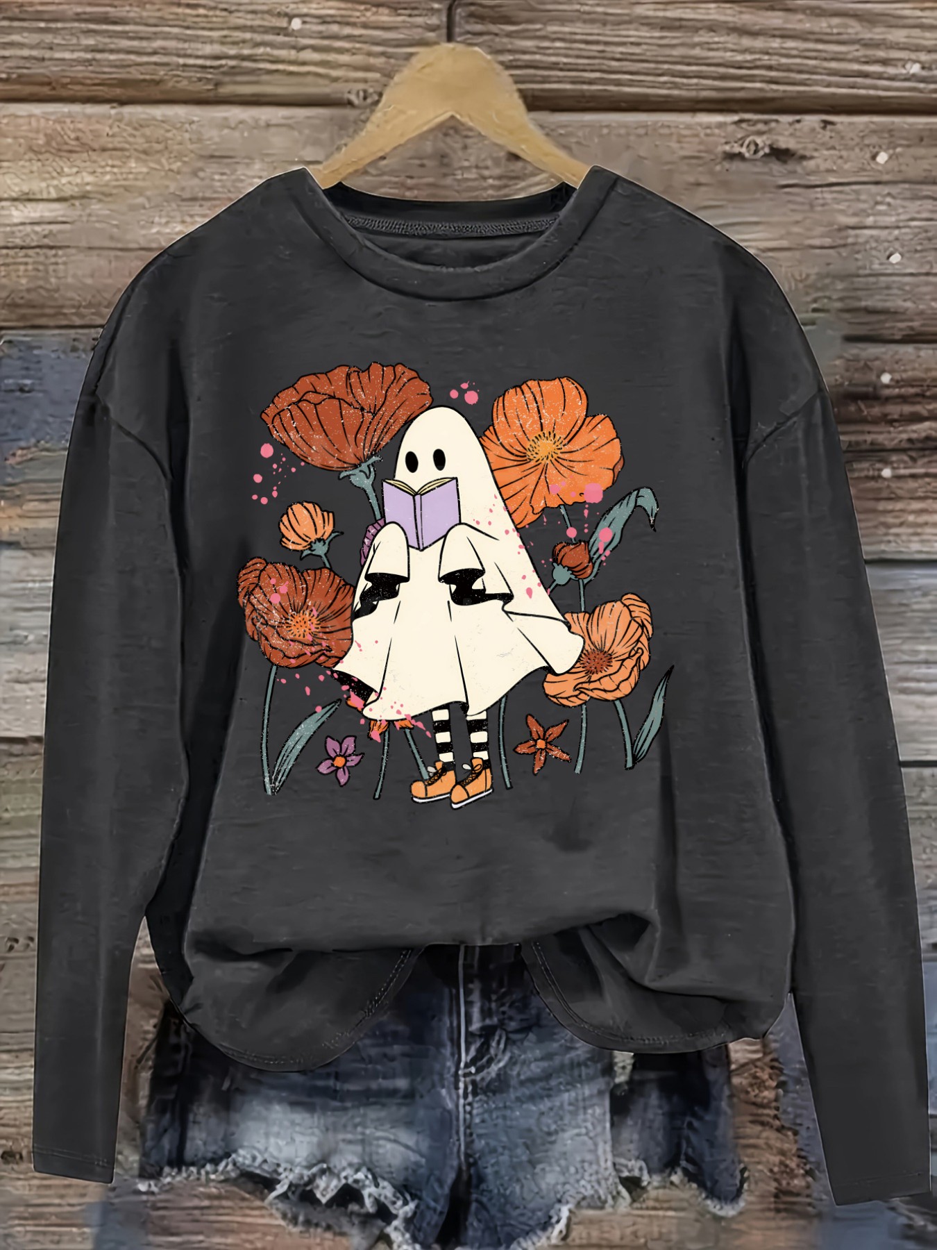 Women's Casual Long Sleeve Cre - đánh giá và giá Costumes