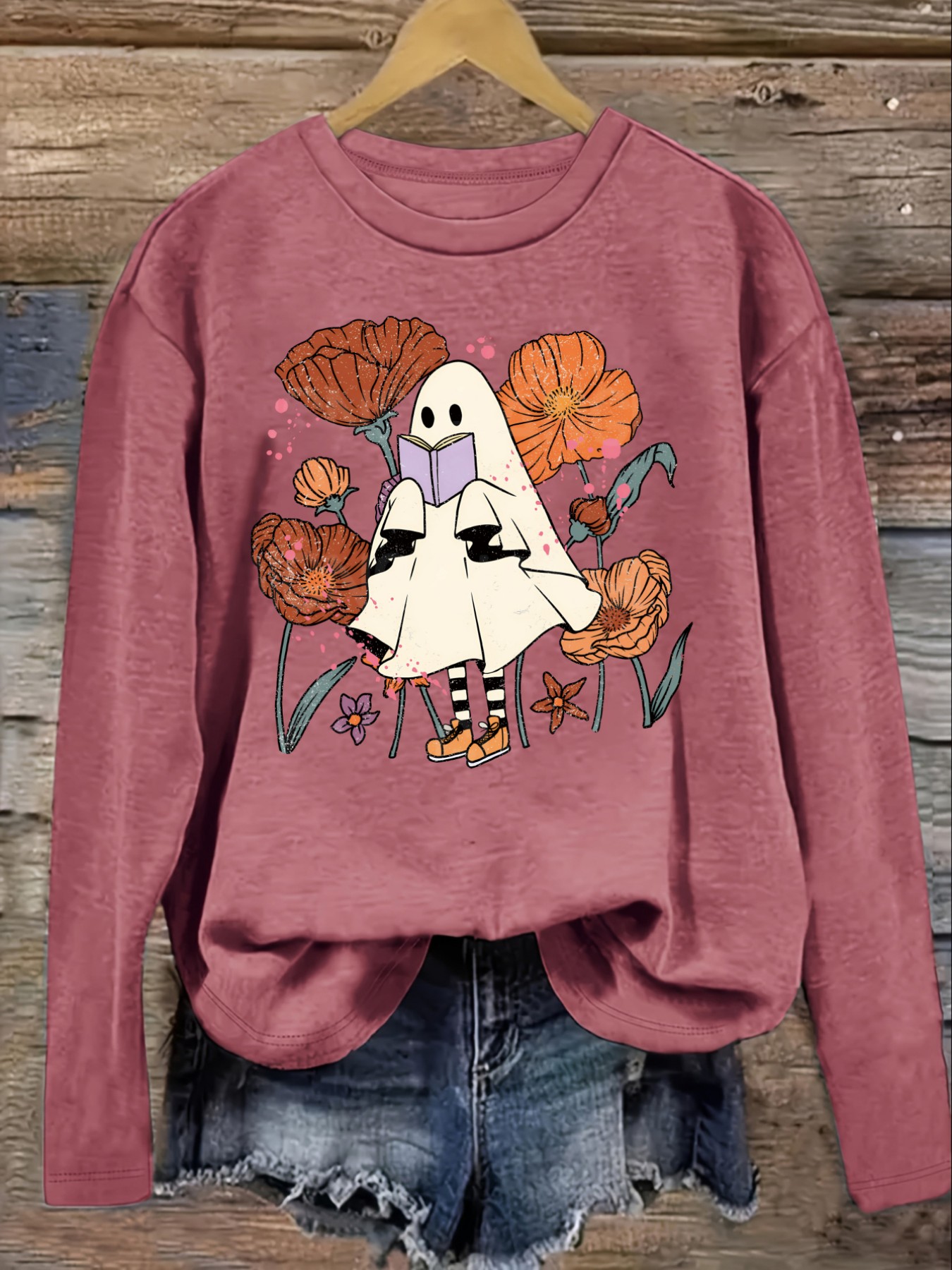 Women's Casual Long Sleeve Cre - đánh giá và giá Costumes