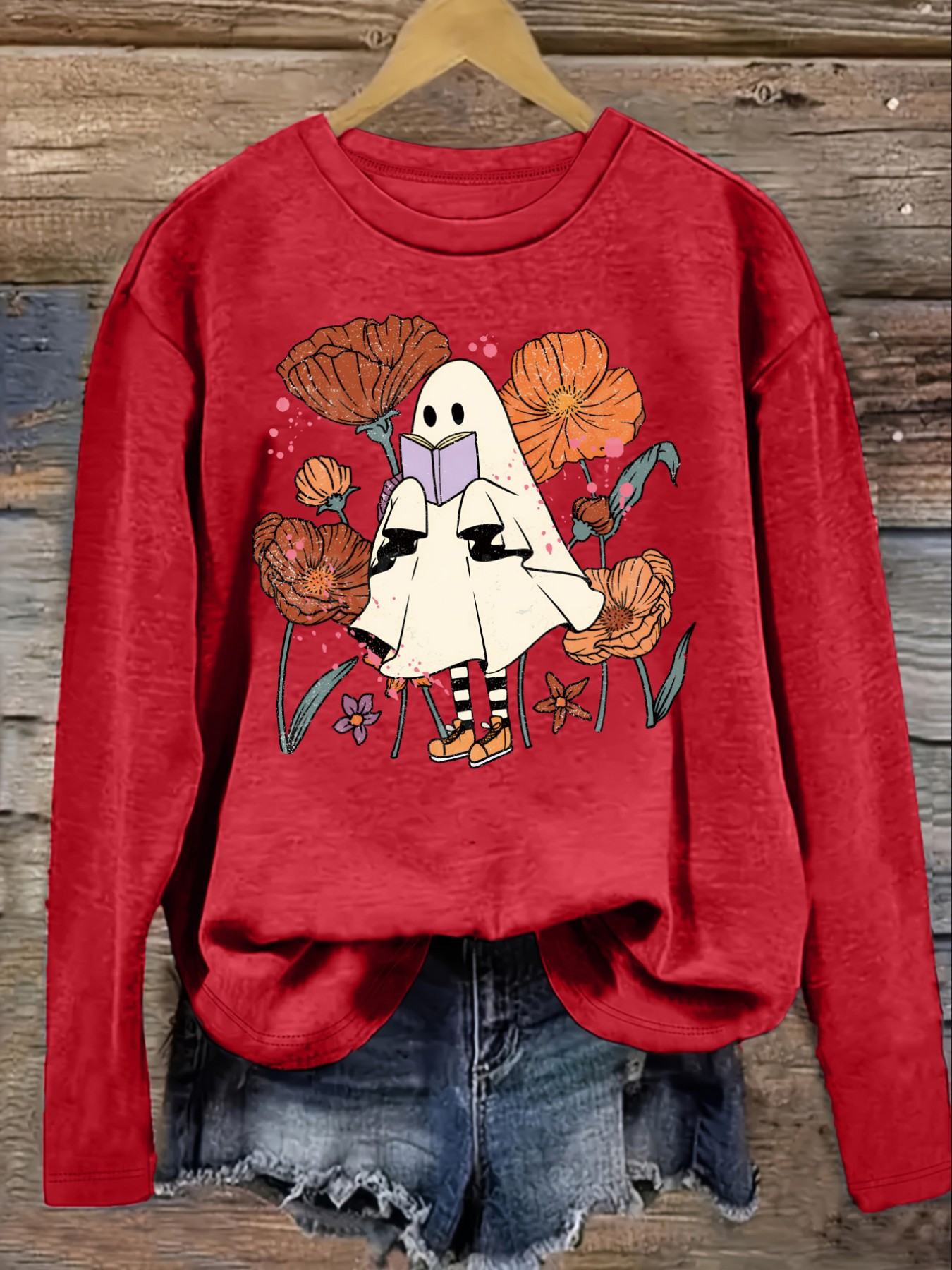 Women's Casual Long Sleeve Cre - đánh giá và giá Costumes